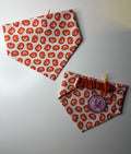 Glow In The Dark Pumpkin Print Bandanas