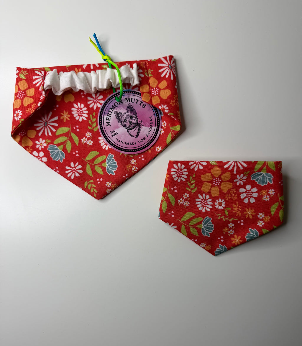 Extra Small Wildflowers Bandana