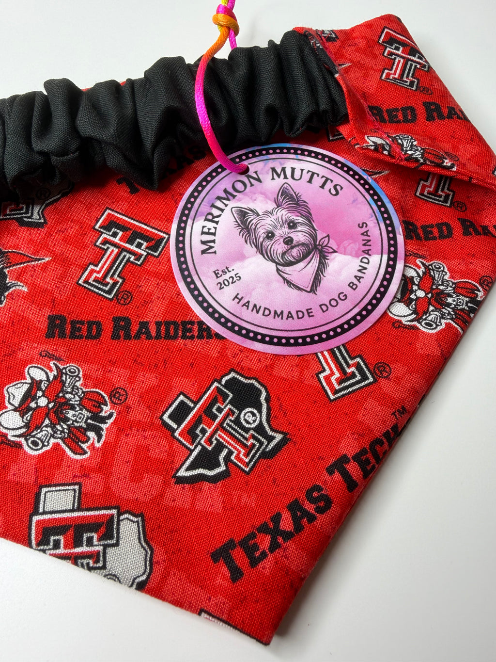 Extra Small Red Raiders Bandana